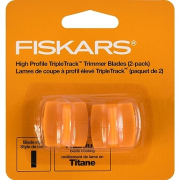 Durable Fiskars Titanium Replacement Blades for Trimmers