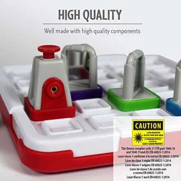 Think Fun Laser Maze Brain Game for Kids Aged 8 and Up