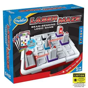 Think Fun Laser Maze Brain Game for Kids Aged 8 and Up