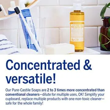 Dr. Bronner's Pure-Castile Liquid Soap - 18-in-1 Citrus Soap