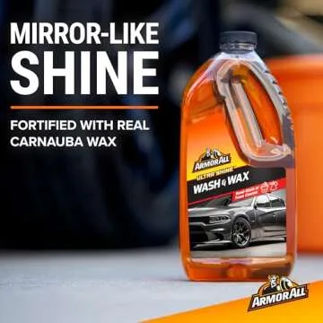 Armor All Ultra Shine Car Wash and Car Wax by Armor All, Cleaning Fluid for Cars, Trucks, Motorcycles, 64 Fl Oz Each