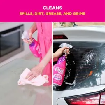 The Pink Stuff Stardrops Miracle Window Cleaner with Rose Vinegar Spray