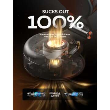 LISEN Vacuum Magnetic Phone Holder for iPhone 12-16