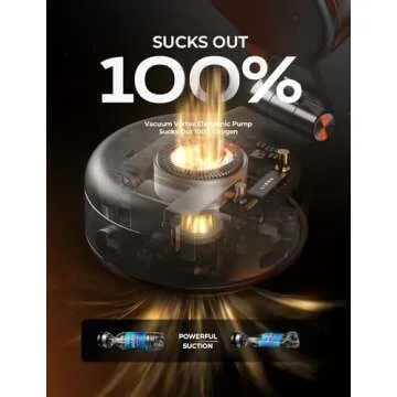 LISEN Vacuum Magnetic Phone Holder for iPhone 12-16