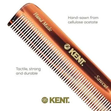 Kent FOT Fine Tooth Comb | Handmade Pocket Comb for Men