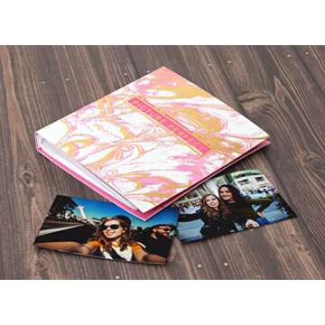 Elegant HP Mini Album for Sprocket Printer - Pink Marble