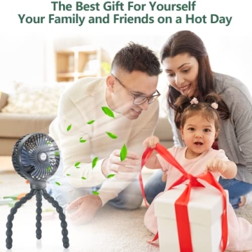 Snawowo Mini Portable Fan - Versatile Stroller & Personal Fan