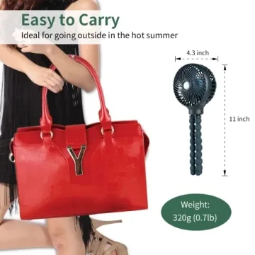 Snawowo Mini Portable Fan - Versatile Stroller & Personal Fan