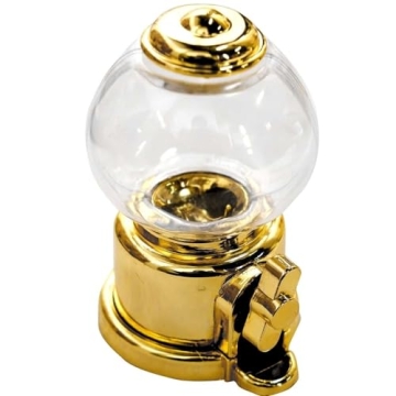 Gold Mini Favor Candy Dispenser - 6 Pack for All Events