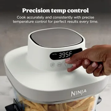 Ninja Crispi Pro 6-in-1 Glass Air Fryer for Healthy Cooking