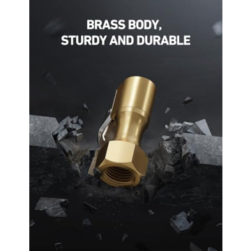 AstroAI Heavy Duty Air Chuck for Easy Tire Inflation