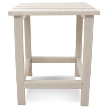 Durable POLYWOOD Side Table, Perfect for Outdoor Use