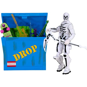 Fortnite Skull Trooper Collectible Action Figure Bundle