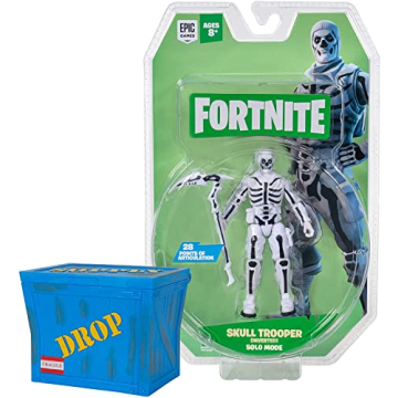 Fortnite Skull Trooper Collectible Action Figure Bundle