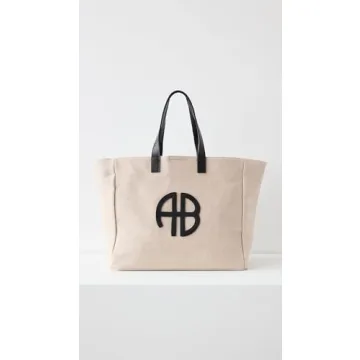 Stylish ANINE BING Women's Medium Rio Tote in Brown