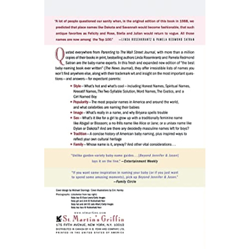 Find Unique Baby Names in Beyond Jennifer & Jason Book