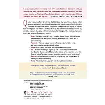 Find Unique Baby Names in Beyond Jennifer & Jason Book