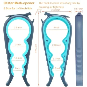 Otstar Multi Jar Opener for Easy Grip Opens Jars