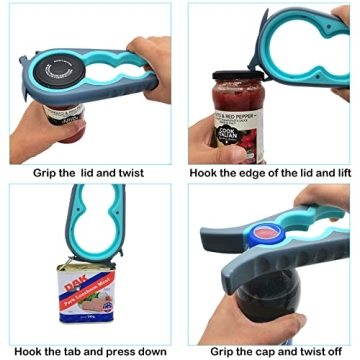 Otstar Multi Jar Opener for Easy Grip Opens Jars