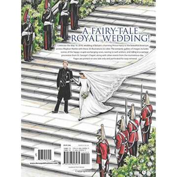 Harry and Meghan: The Wedding Coloring Book
