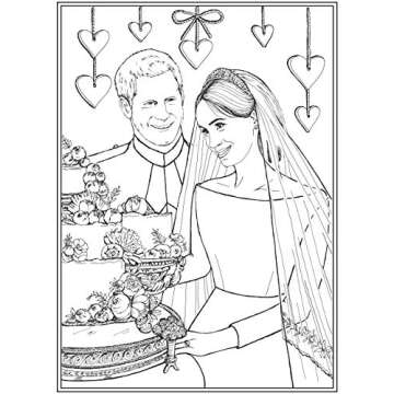 Harry and Meghan: The Wedding Coloring Book