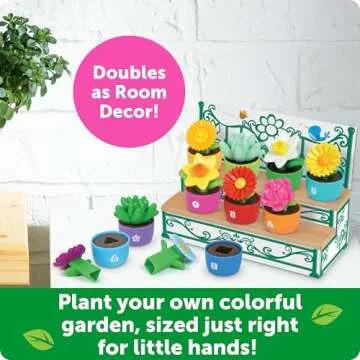 Learning Resources Shape & Color Garden - Toddler Toys, Eco Friendly Products for Kids, Easter Toys For Kids, Ages 18+ Months