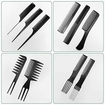 Professional Hair Styling Comb Set for Stylists