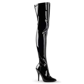 Pleaser Women's Seduce-3000 Thigh-high Boots