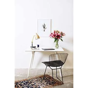 Benchmark Bouquets 8 Stem Pink Lilies, Glass Vase Included, Gift Fresh Flowers for Valentine’s Day, Birthday, Anniversary, Get Well, Sympathy, Congratulations, Thank You, Just Because