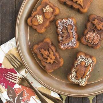 Nordic Ware Harvest Bronze Cast, 5-Cup, Brown