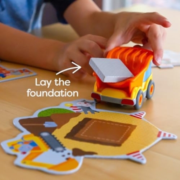 HABA Building Site Game for Cooperative Toddler Fun
