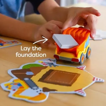 HABA Building Site Game for Cooperative Toddler Fun