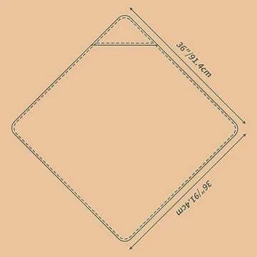 Premium Hooded Baby Bath Towels 36x36, 2 Pack Fresh Colors