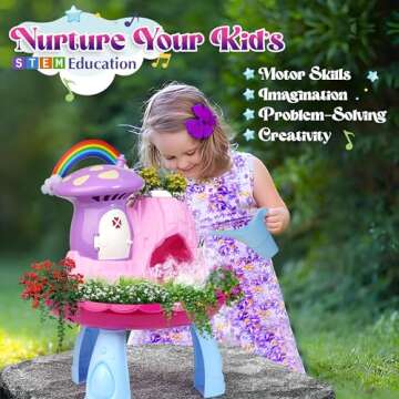 Greenbo Kids Fairy Garden Kit | Magical DIY Gardening Set for All Ages