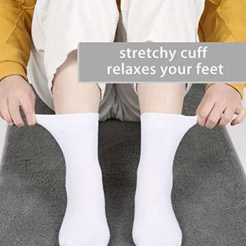 FGZ Women Thin Cotton Socks - Comfort in Classic Colors