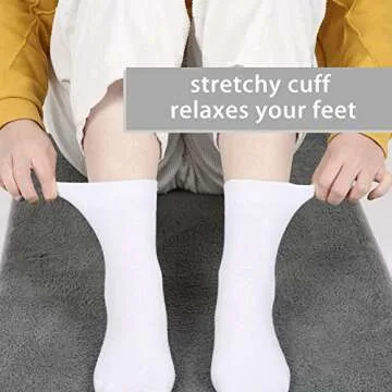 FGZ Women Thin Cotton Socks - Comfort in Classic Colors