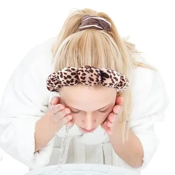 Zkptops Spa Headband and Wristband Set - Cute & Functional