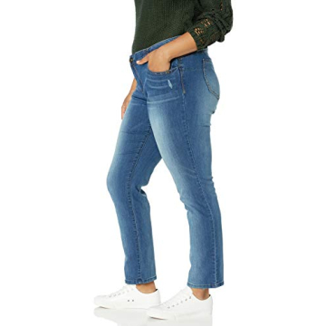 Democracy Plus-size Women's Absolution Straight Leg Jeans