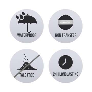 CARSLAN Soft Focus Loose Setting Powder, Lightweight, Matte, Oil Control, Shine Free, Talc-Free Face Powder Makeup, 24H Longwear Finishing Powder, 03 Translucent For Sensitive