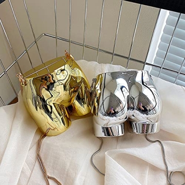 Unique Zenosy Butt Shaped Evening Bag for Women