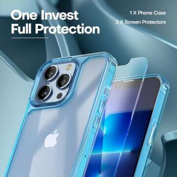 TAURI iPhone 13 Pro Max Case - Shockproof & Stylish Protection