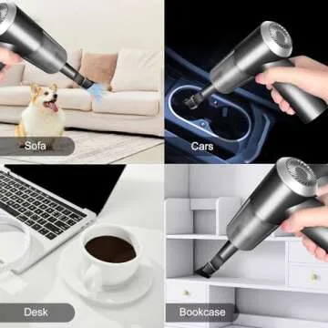 Portable Handheld Vacuum Cleaner with Powerful Suction