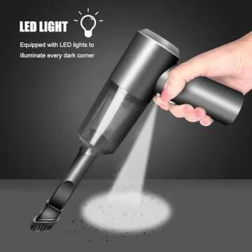 Portable Handheld Vacuum Cleaner with Powerful Suction