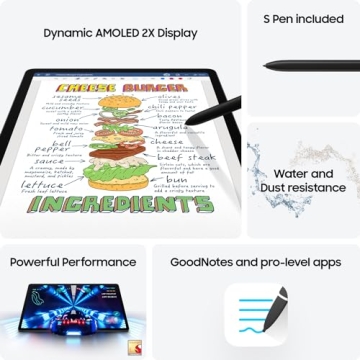 Samsung Galaxy Tab S9 - Powerful 11" Tablet with S Pen