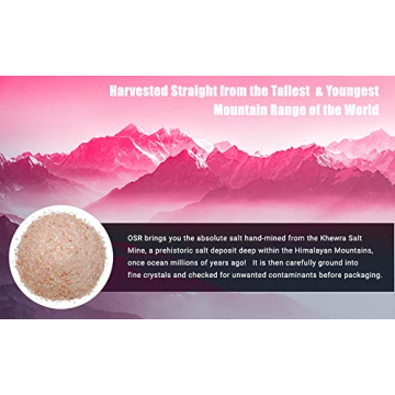 OSR Chef Himalayan Pink Salt 5 lbs Bag - Nutrient Dense