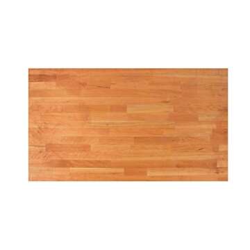 John Boos CHYKCT-BL1825-O Blended Cherry Counter Top with Oil Finish, 1.5" Thickness, 18" x 25"