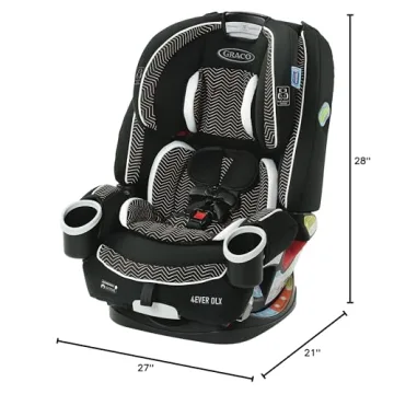 Graco 4Ever DLX 4-in-1 Safety Car Seat for 10 Years