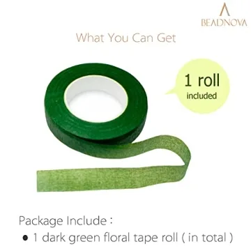 BEADNOVA Floral Tape for Crafting and Arranging Flowers