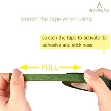 BEADNOVA Floral Tape for Crafting and Arranging Flowers