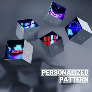 KJOY Programmable Huge Bright LED Signs, 27''x5'' USB 5V, Bluetooth App Control Custom Text Pattern Animation, Scrolling, Flexible LED Display for Car Store Party Bar Hotel